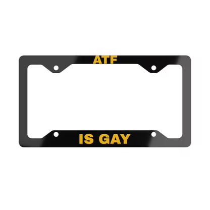 Fun and unique license plate frames