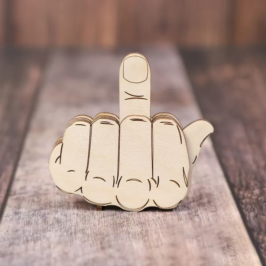 Middle Finger Pin