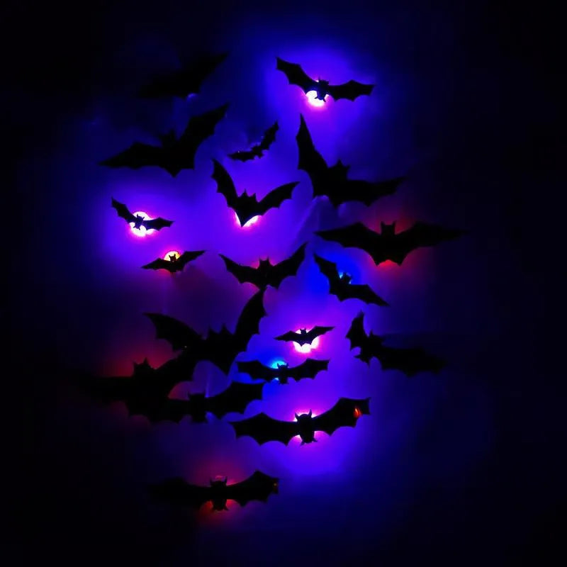 💥3D Bat Design LED Decoration