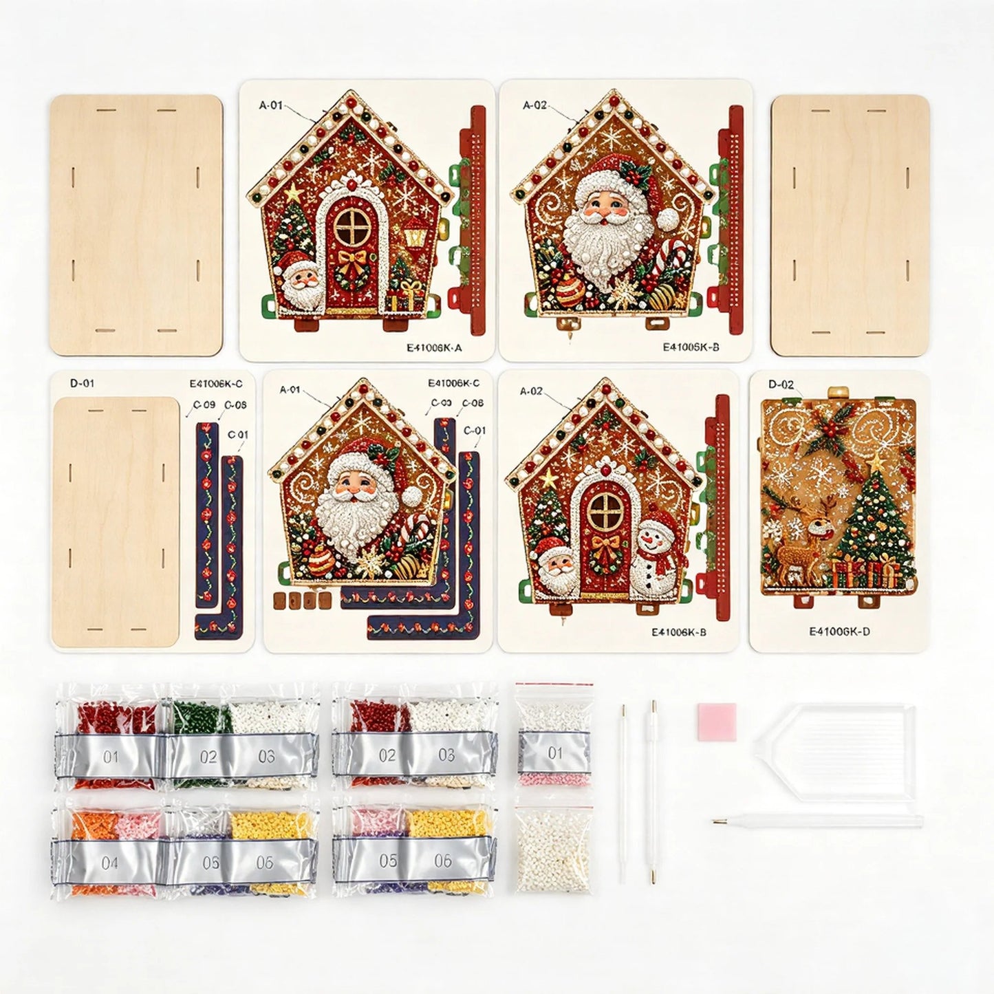 ⭐Plymagic DIY Pearl Art - Christmas Collection