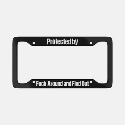 Fun and unique license plate frames