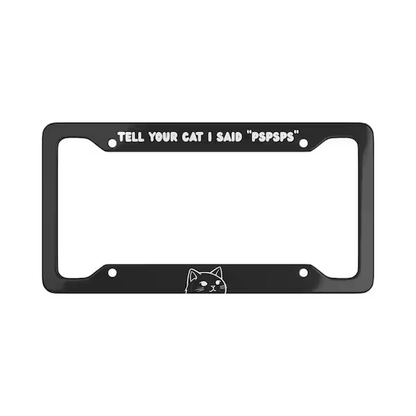 Fun and unique license plate frames