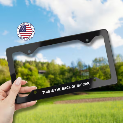 Fun and unique license plate frames