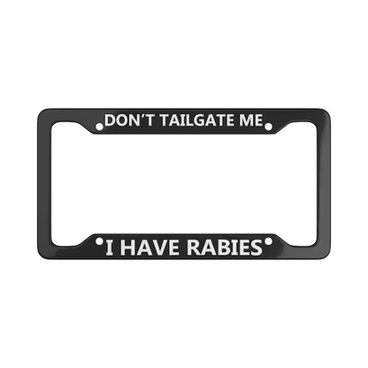 Fun and unique license plate frames