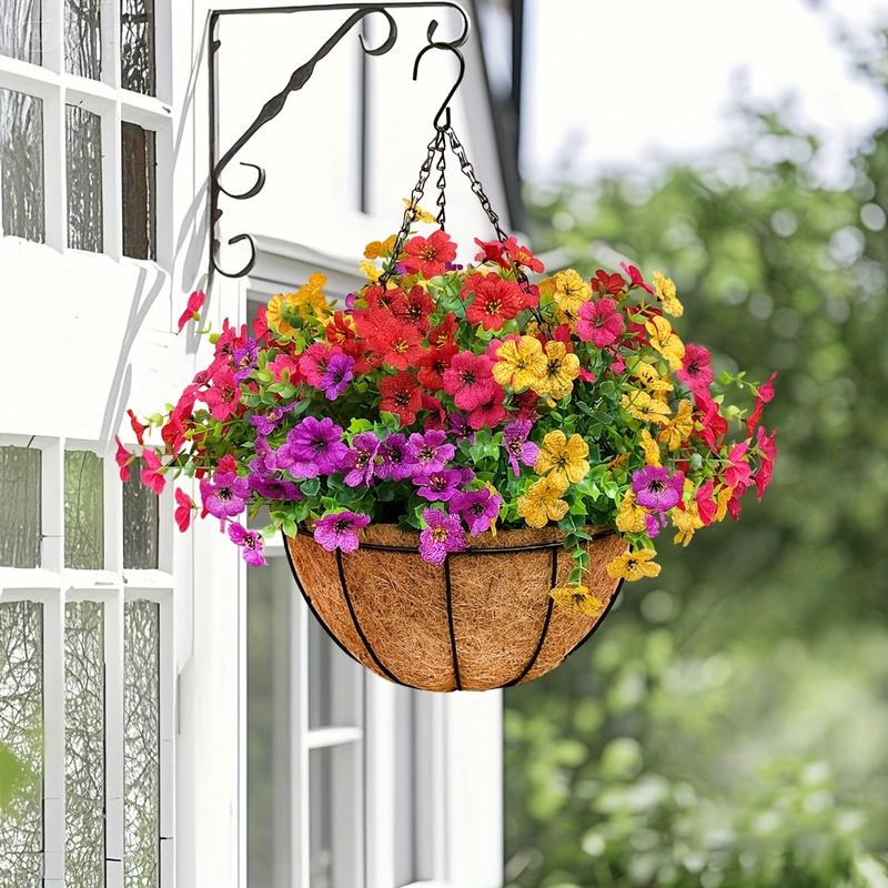 SAVE 49% TODAY 🔥 Simulated Hanging Flower Basket 🌸No Watering💧. No Wilting. Just Perfect Blooms.