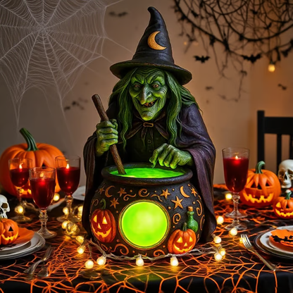 Halloween Witch Lamp - Halloween Gift For Your Loved One