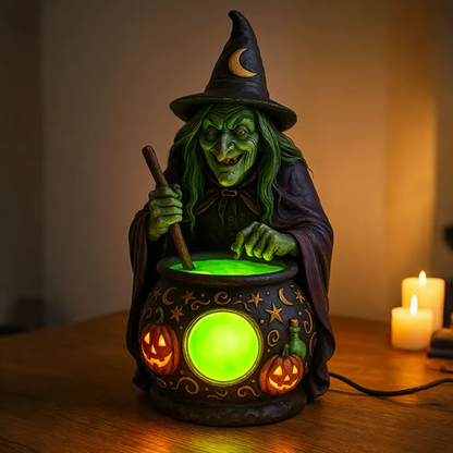Halloween Witch Lamp - Halloween Gift For Your Loved One