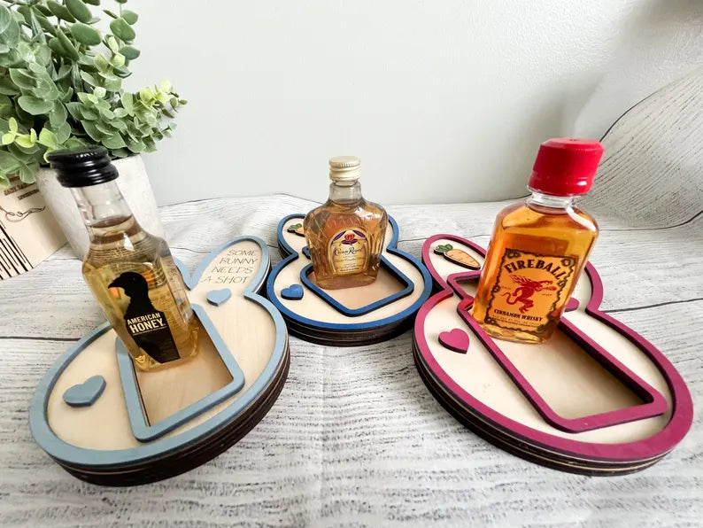 🎉Adult Easter Basket Gift-Easter Bunny Alcohol Bottle