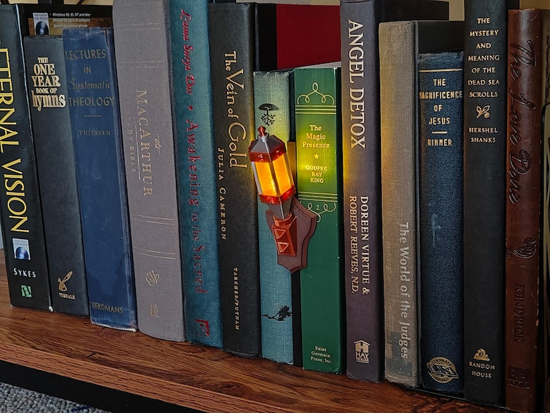 Fantasy Torch Book Nook