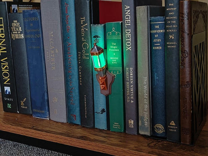 Fantasy Torch Book Nook