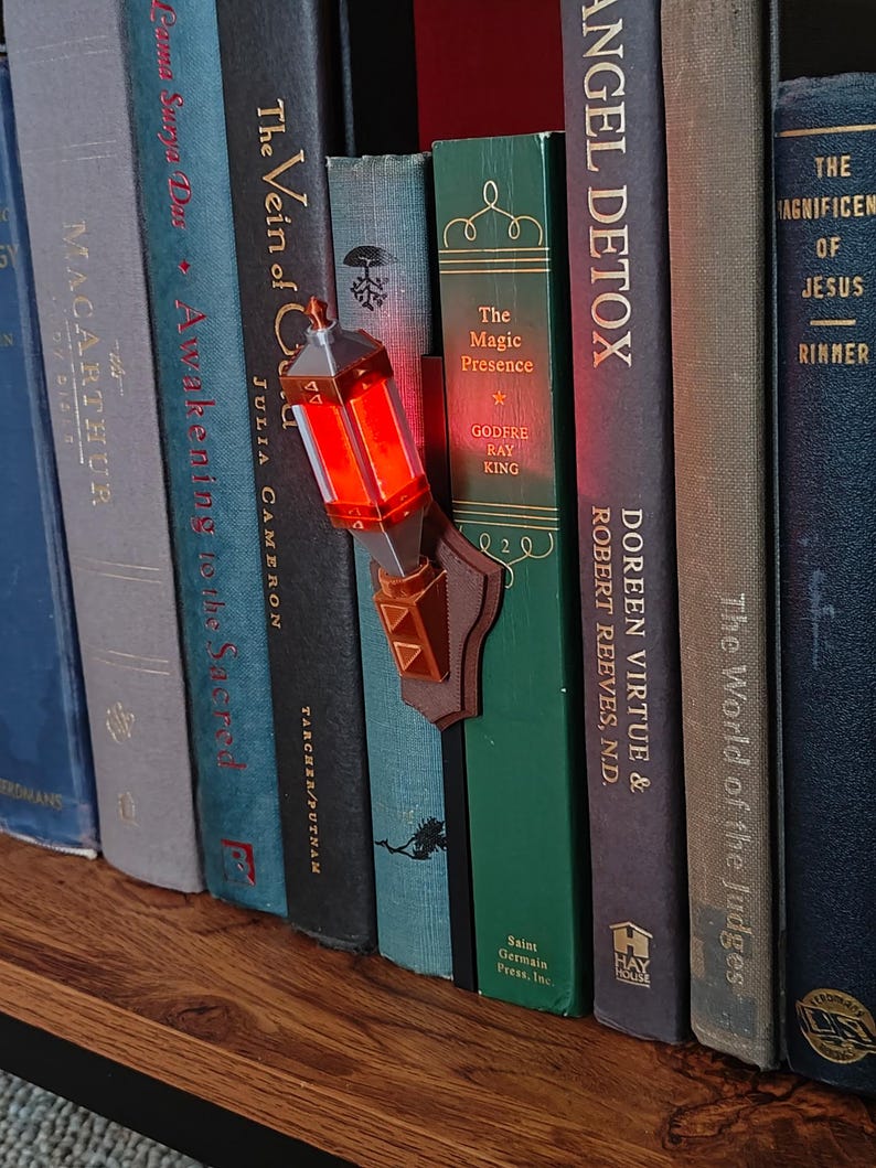 Fantasy Torch Book Nook