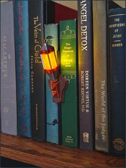 Fantasy Torch Book Nook