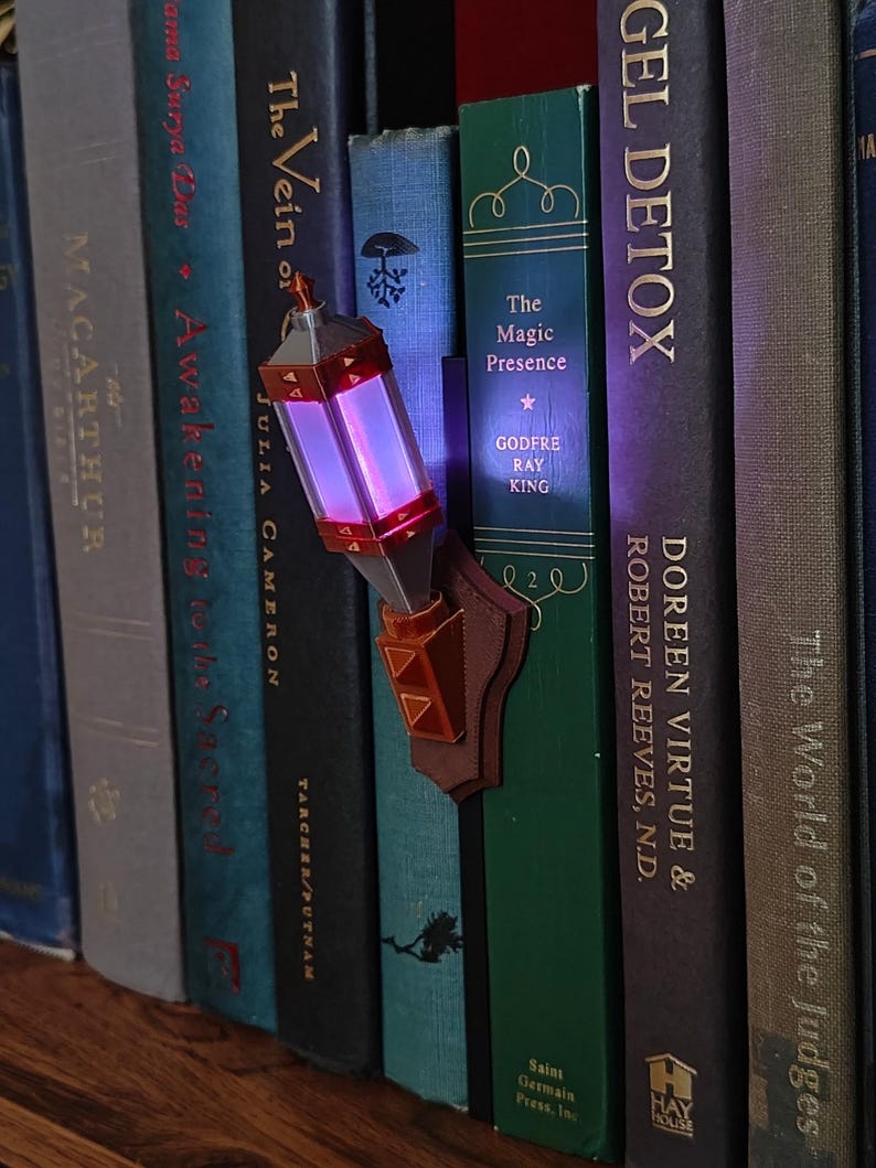 Fantasy Torch Book Nook