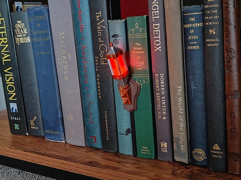 Fantasy Torch Book Nook