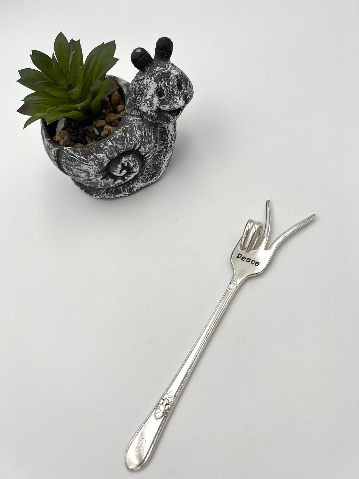 Funny Vintage Hand Bent Fork Fridge Magnets