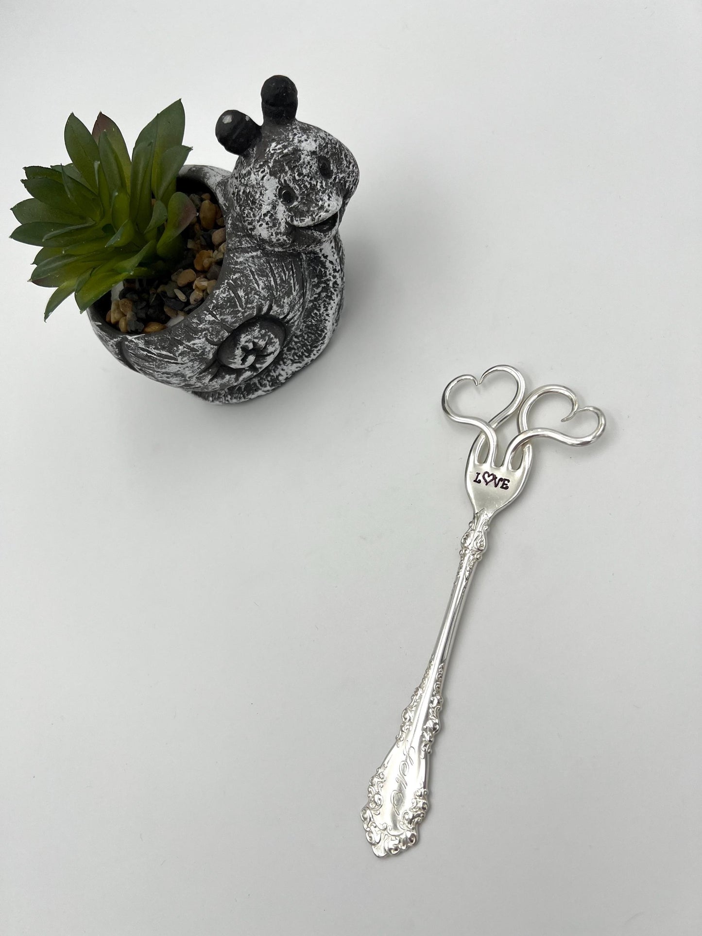 Funny Vintage Hand Bent Fork Fridge Magnets