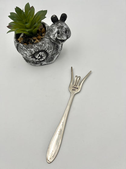Funny Vintage Hand Bent Fork Fridge Magnets