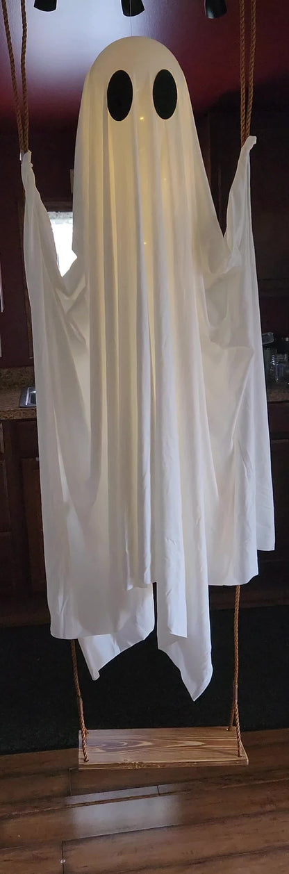 Outdoor Halloween Decoration – Hanging Ghost Swing