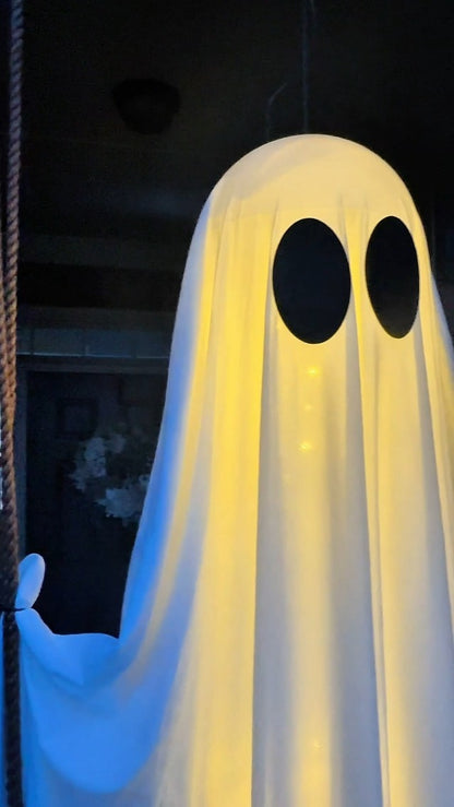 Outdoor Halloween Decoration – Hanging Ghost Swing