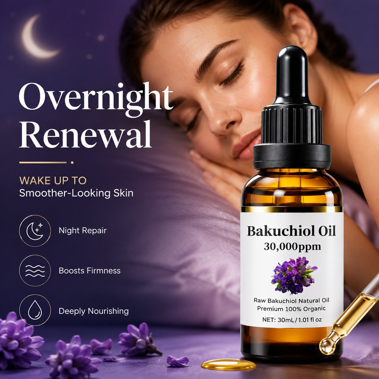 High-Potency Bakuchiol Oil: Plant-Based Retinol for Pro-Aging