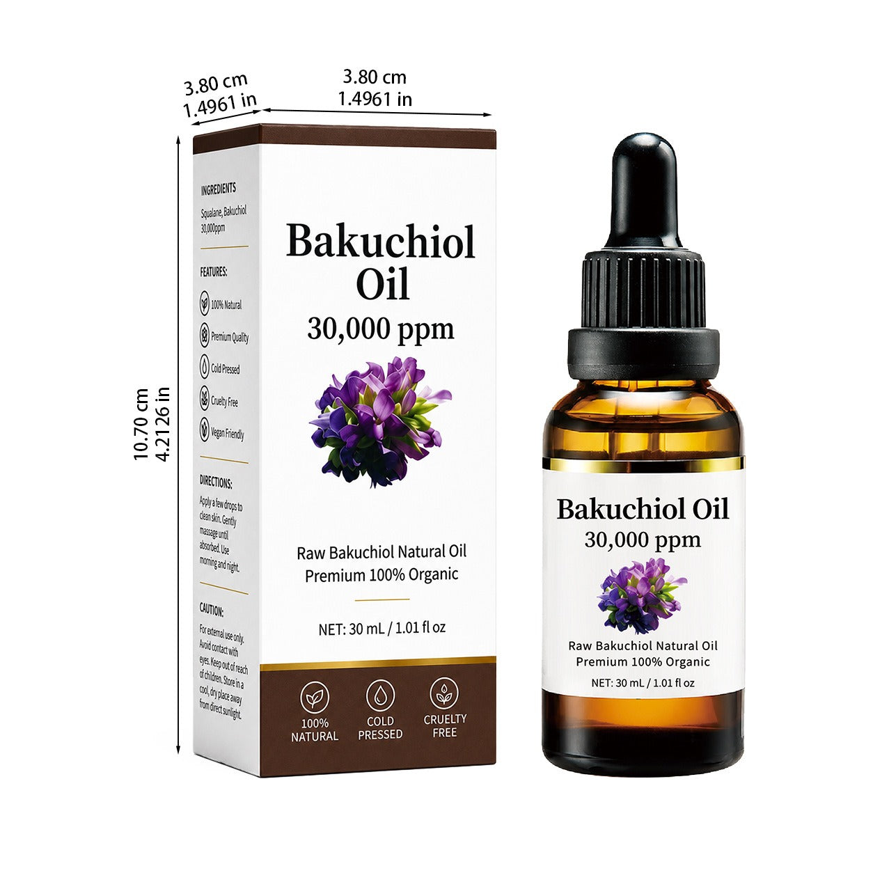 High-Potency Bakuchiol Oil: Plant-Based Retinol for Pro-Aging