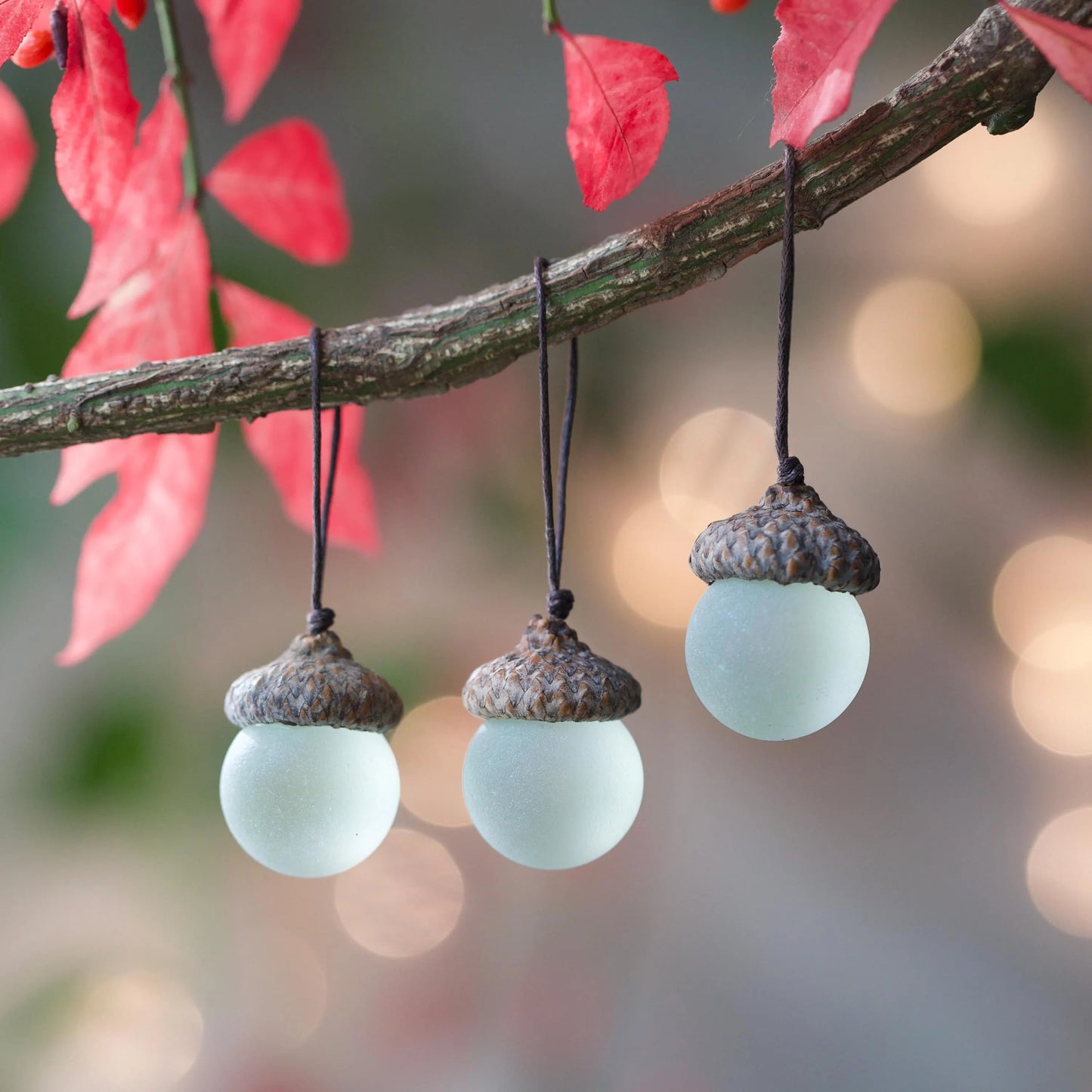 Christmas Decoration – Sea Glass Acorn