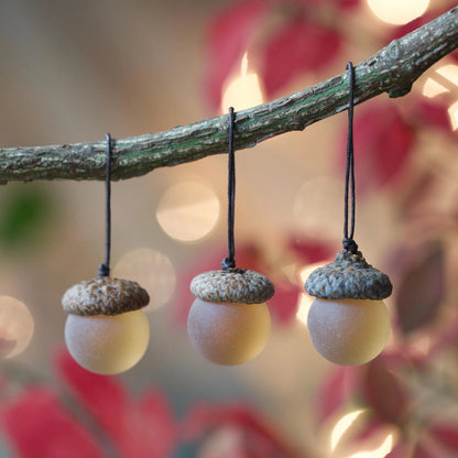 Christmas Decoration – Sea Glass Acorn