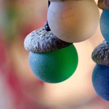 Christmas Decoration – Sea Glass Acorn