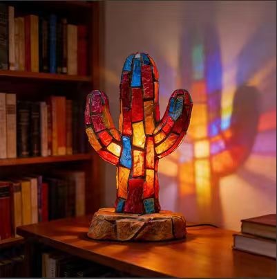 Retro-Syle Hand-Painted Cute Animal Night Light