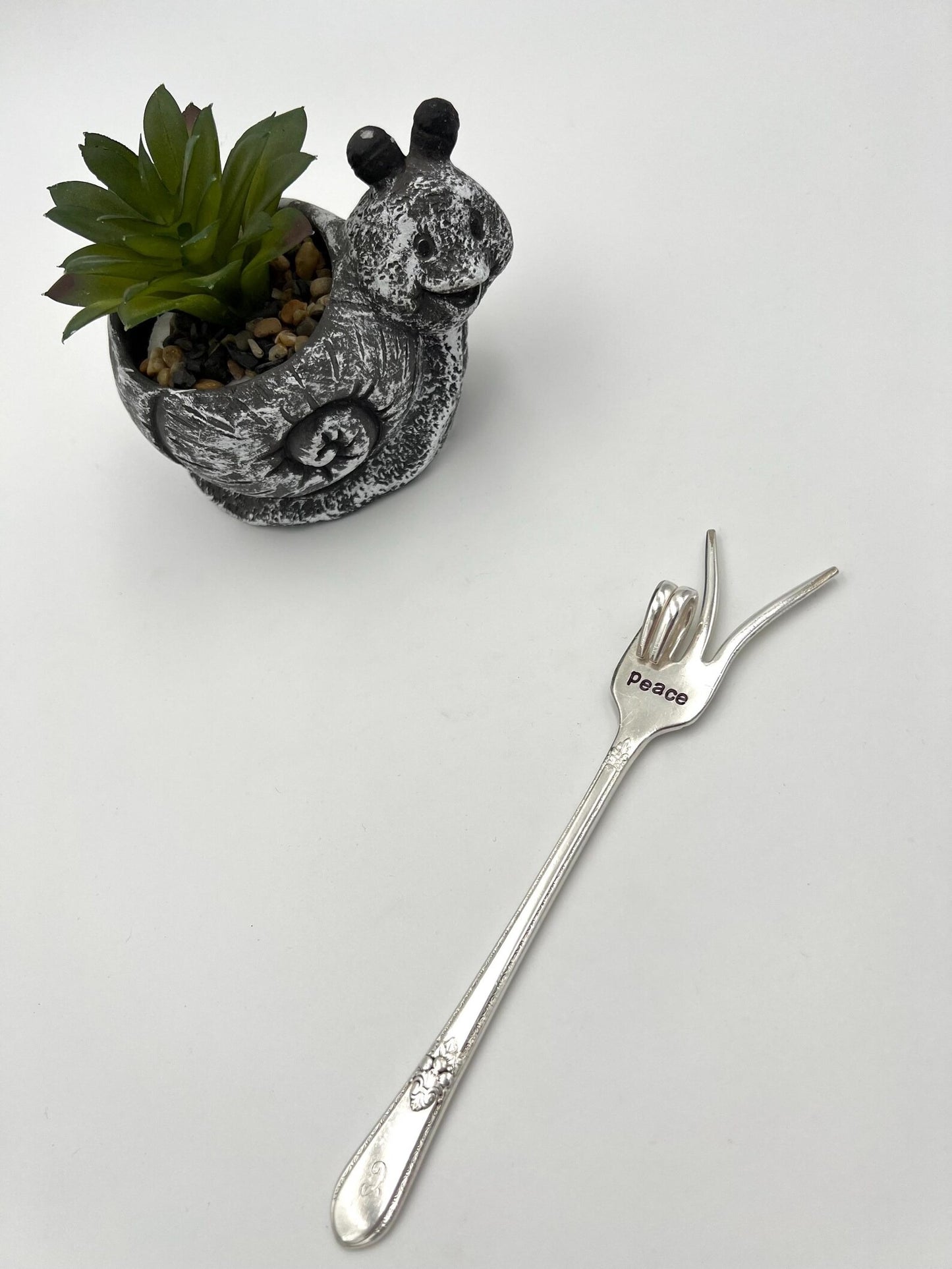 Funny Vintage Hand Bent Fork Fridge Magnets