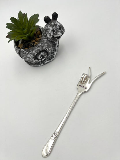 Funny Vintage Hand Bent Fork Fridge Magnets