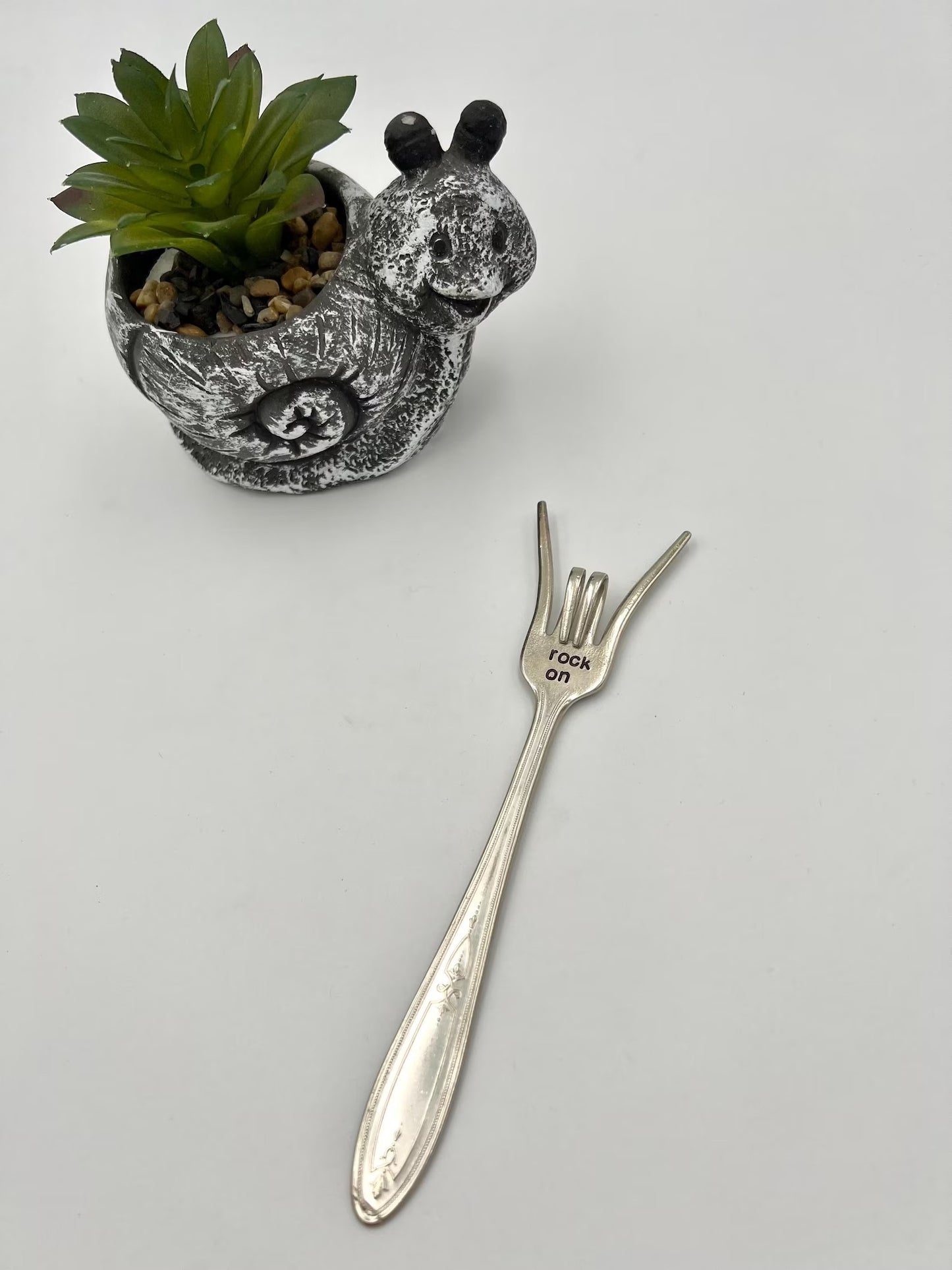 Funny Vintage Hand Bent Fork Fridge Magnets
